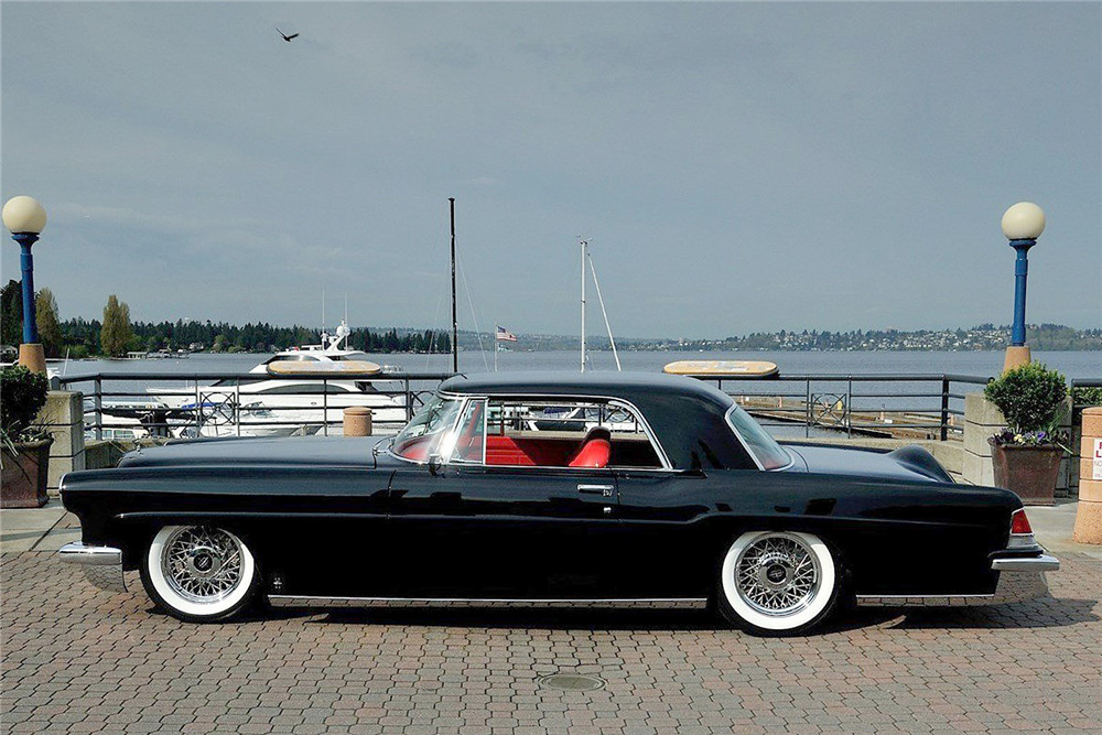 1956 LINCOLN CONTINENTAL MARK II CUSTOM COUPE - Side Profile - 189145