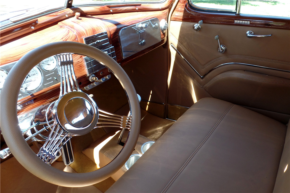 1938 CHEVROLET MASTER CUSTOM COUPE - Interior - 189169