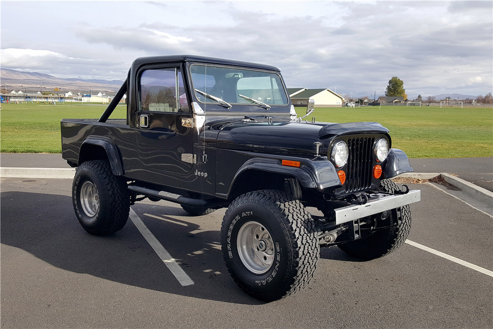Autograf 1985 Jeep Cj 8 Scrambler For Sale