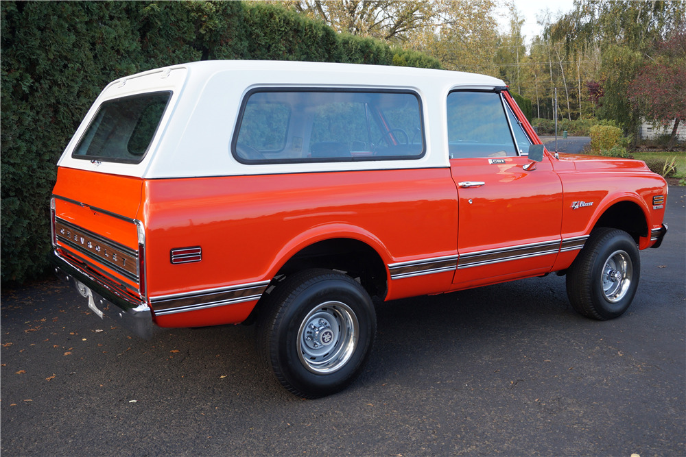 1972 CHEVROLET BLAZER 4X4 - Rear 3/4 - 189359