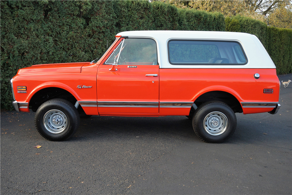 1972 CHEVROLET BLAZER 4X4 - Side Profile - 189359