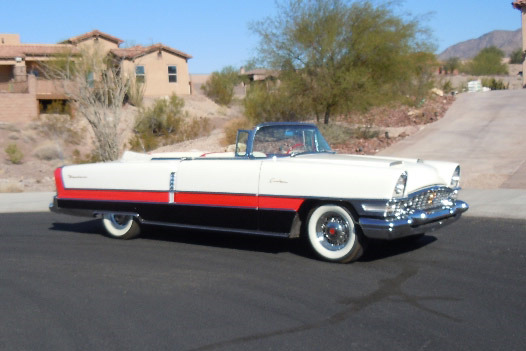 1955 PACKARD CARIBBEAN CONVERTIBLE - Front 3/4 - 189381
