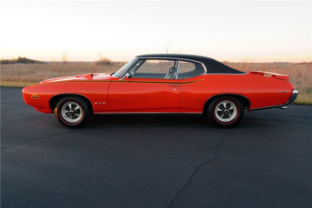 1969 PONTIAC GTO JUDGE RAM AIR III - Side Profile - 189419