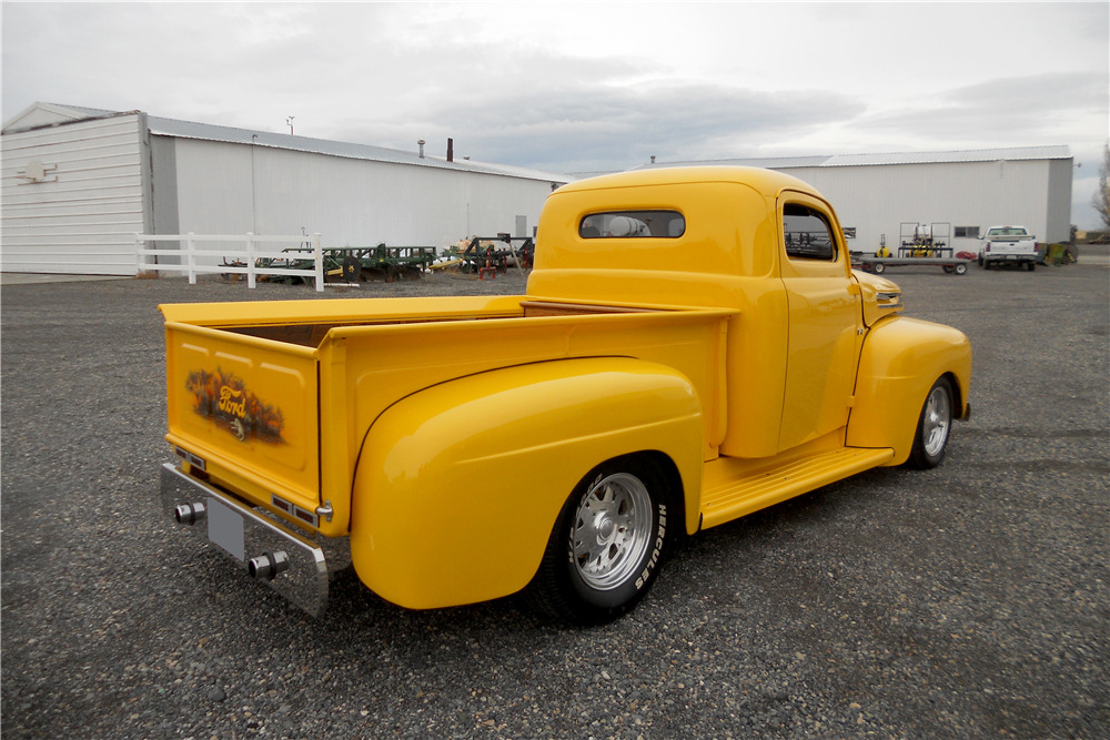 1950 FORD F-1 CUSTOM PICKUP - Rear 3/4 - 189540