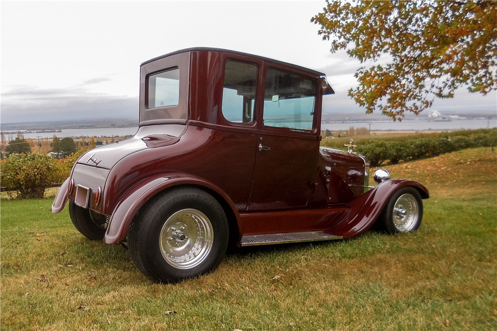 1926 FORD MODEL T CUSTOM COUPE - Side Profile - 189541