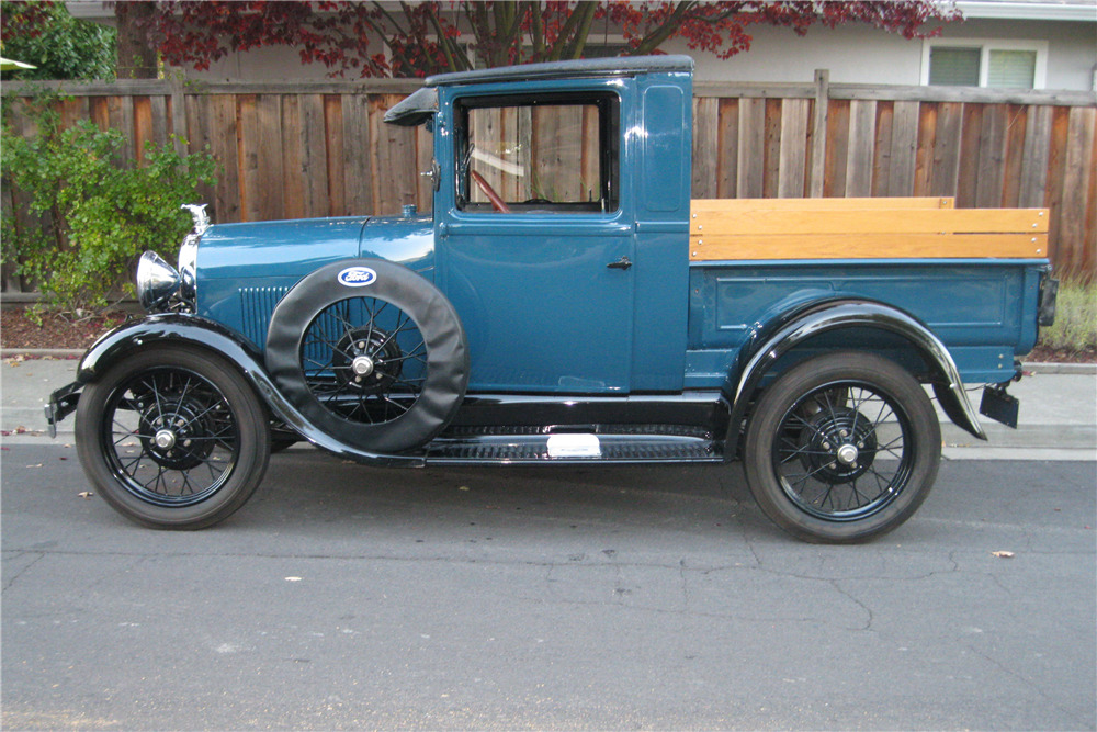 1928 FORD MODEL A PICKUP - Side Profile - 189627