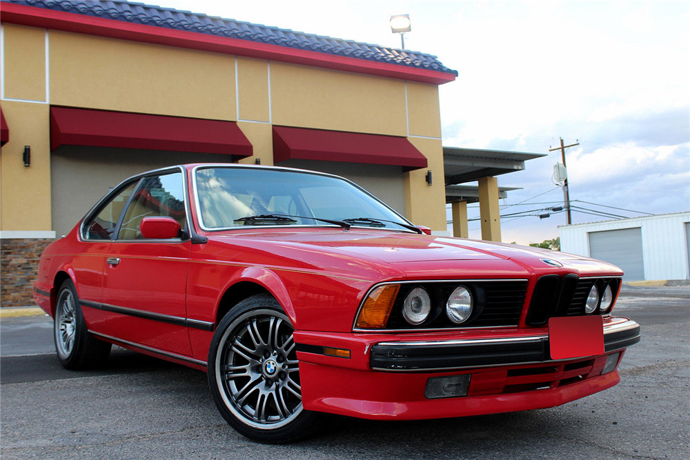 1988 BMW 635 CSI  - Front 3/4 - 189647