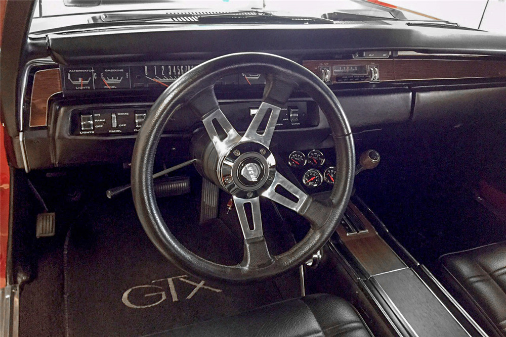 1969 PLYMOUTH GTX CONVERTIBLE - Interior - 189699
