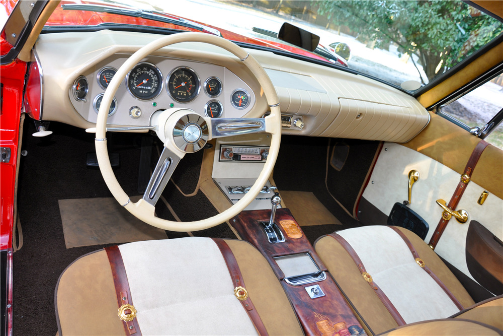 1963 STUDEBAKER AVANTI CUSTOM COUPE - Interior - 189719