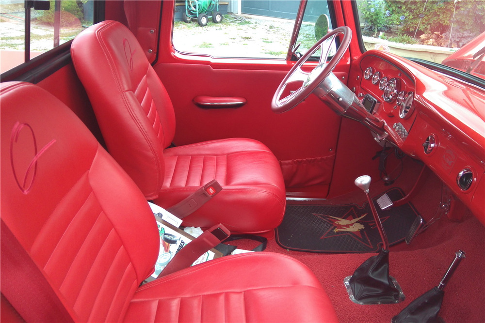 1966 FORD F-100 CUSTOM PICKUP - Interior - 189724