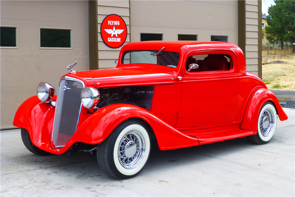 Stunning 1934 Chevy Coupe 3 Window Gallery