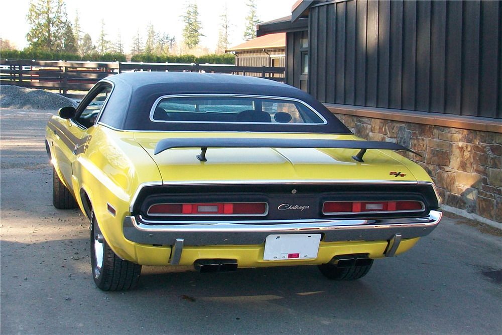 Dodge Challenger 1970 Р¶РµР»С‚С‹Р№