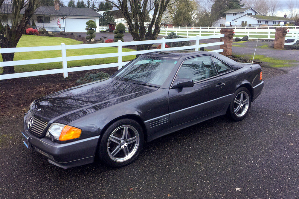 1991 MERCEDES-BENZ 500SL ROADSTER - Front 3/4 - 190078