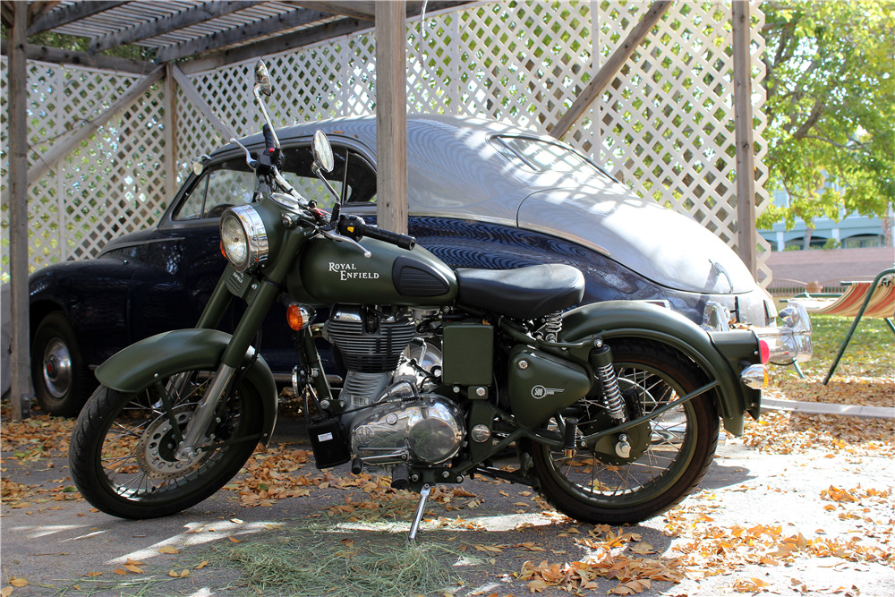 2012 ROYAL ENFIELD C5 MOTORCYCLE - Side Profile - 190080