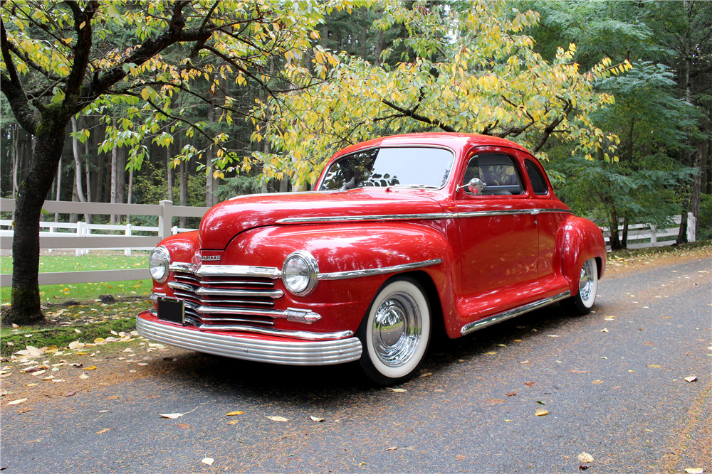 1948 PLYMOUTH SPECIAL DELUXE CUSTOM COUPE - Front 3/4 - 190400