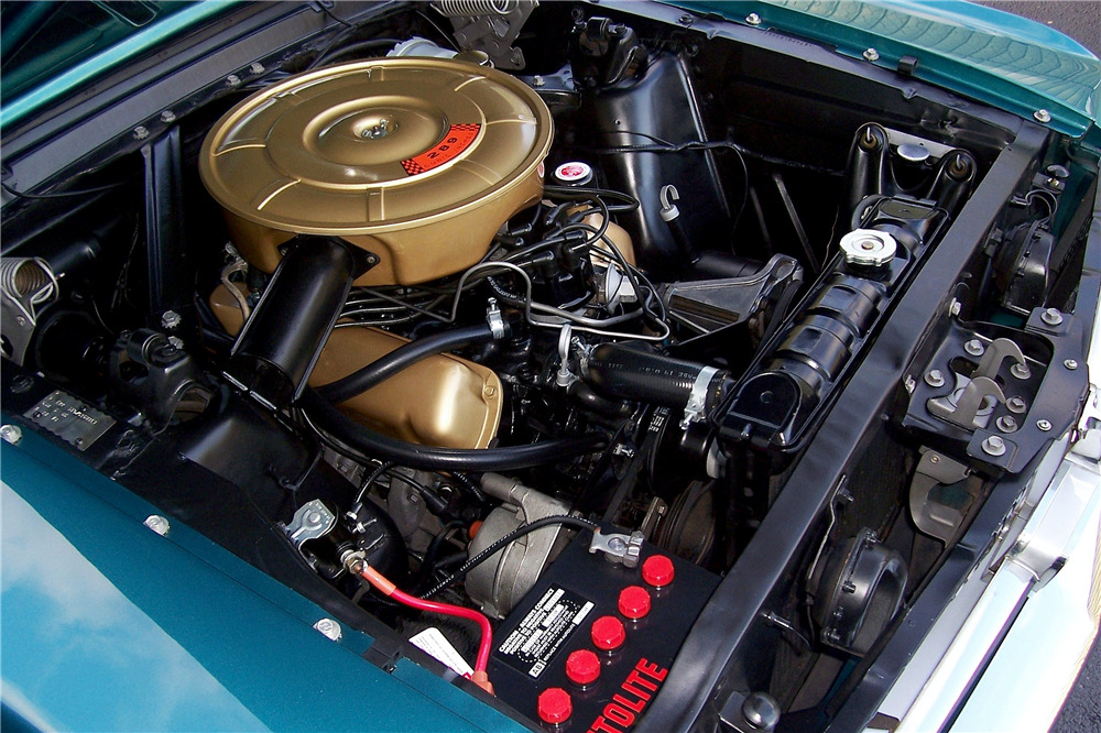 1965 FORD MUSTANG RETRACTABLE HARDTOP - Engine - 190406