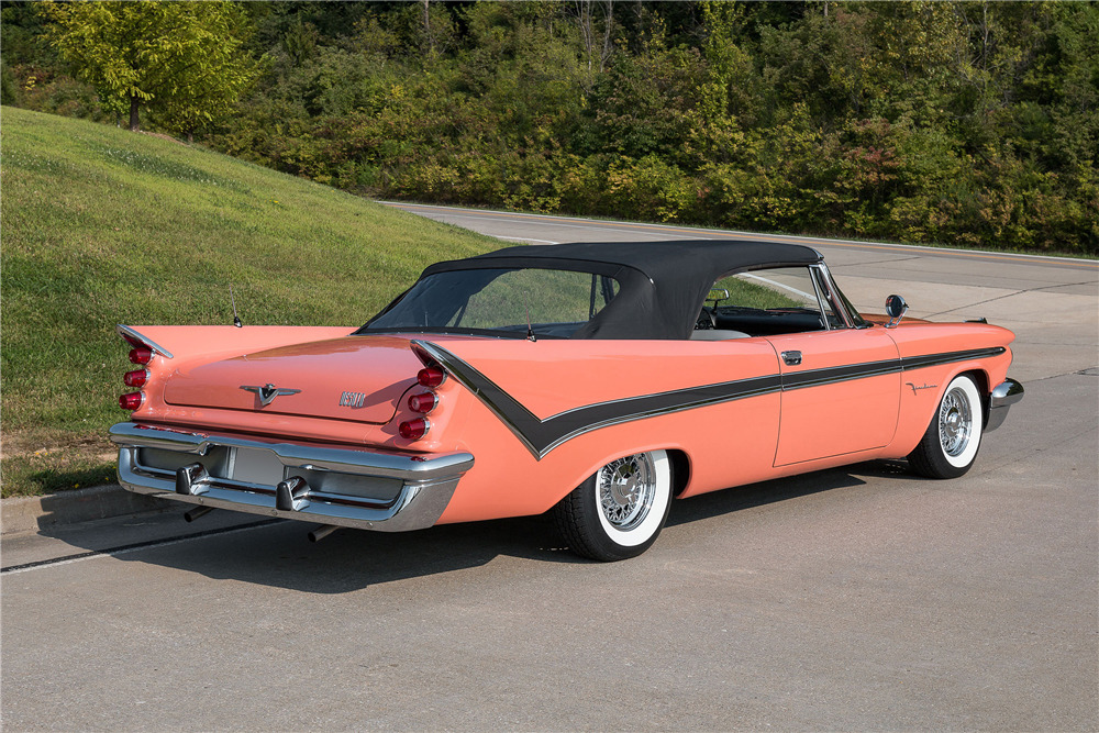 1959 DESOTO FIREDOME CONVERTIBLE - Rear 3/4 - 190467