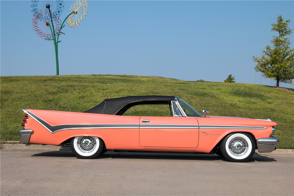 1959 DESOTO FIREDOME CONVERTIBLE - Side Profile - 190467