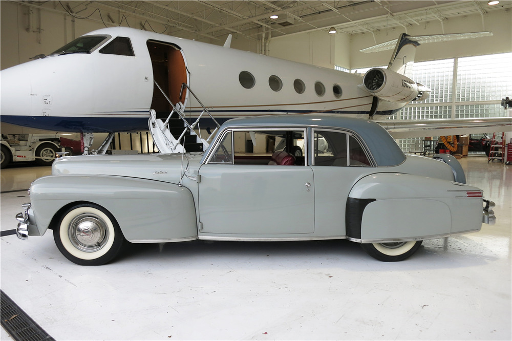 1946 LINCOLN CONTINENTAL - Side Profile - 190506