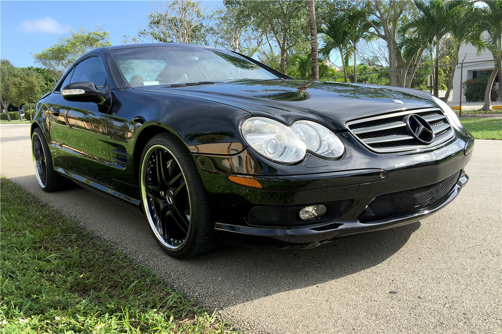 2003 MERCEDES-BENZ SL55 AMG CONVERTIBLE - Front 3/4 - 190520