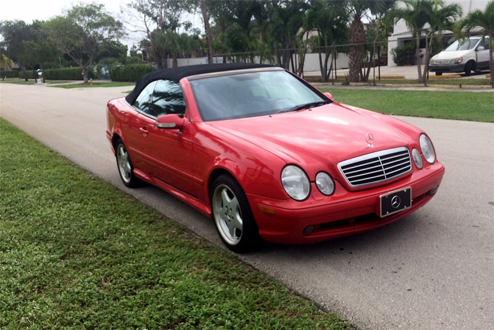 2001 Mercedes Benz Clk430 Convertible