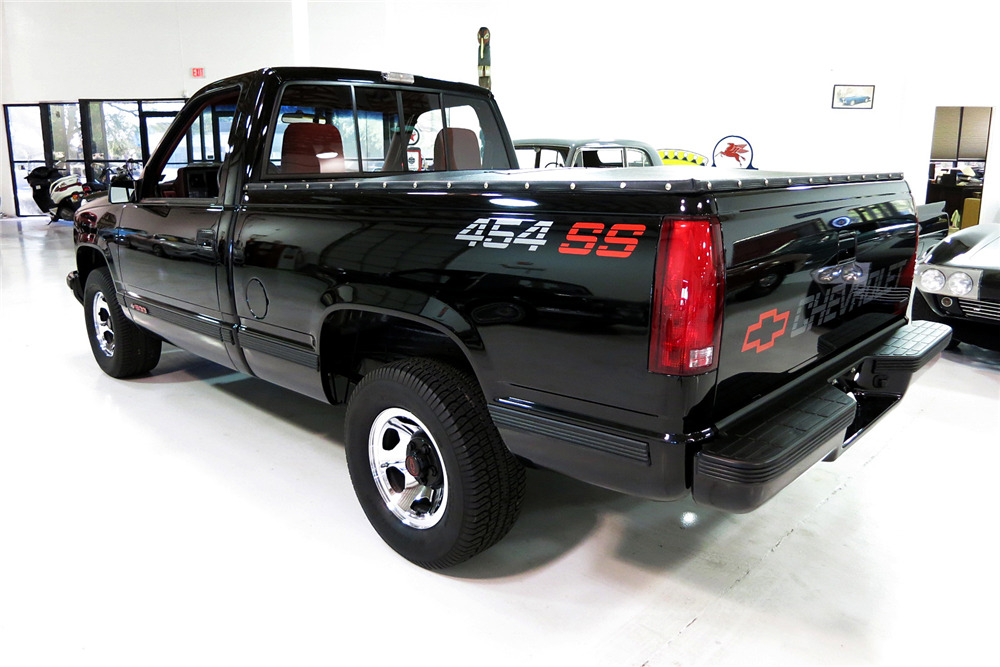 1990 CHEVROLET 454SS PICKUP - Rear 3/4 - 190979