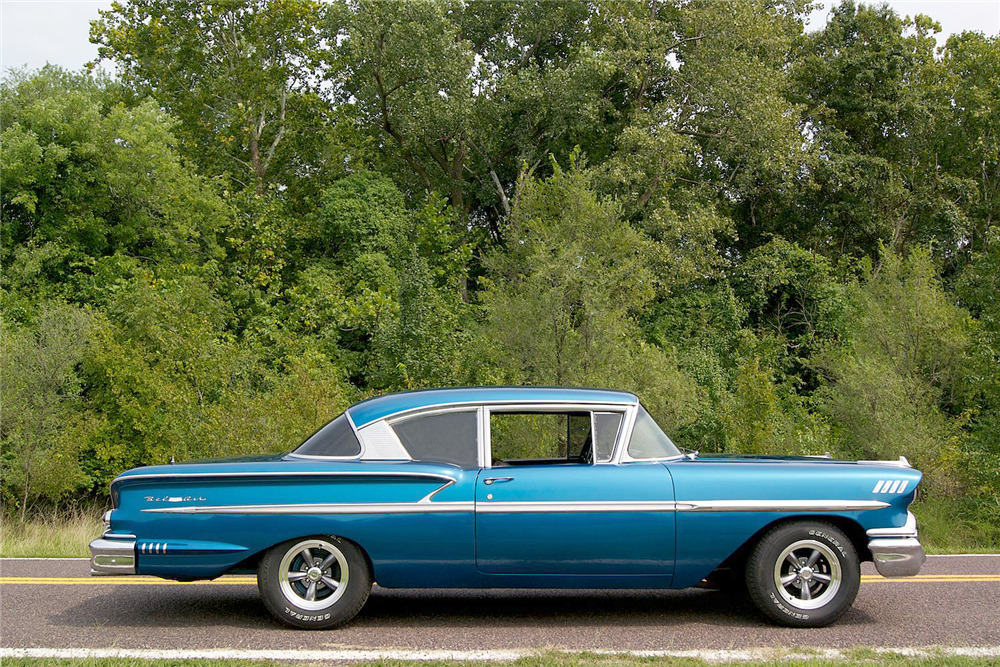 1958 CHEVROLET BEL AIR  - Side Profile - 191135