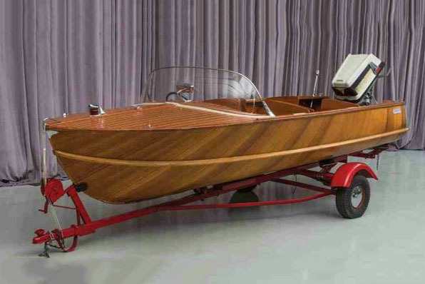 1987 HOMEMADE BOAT TRAILER