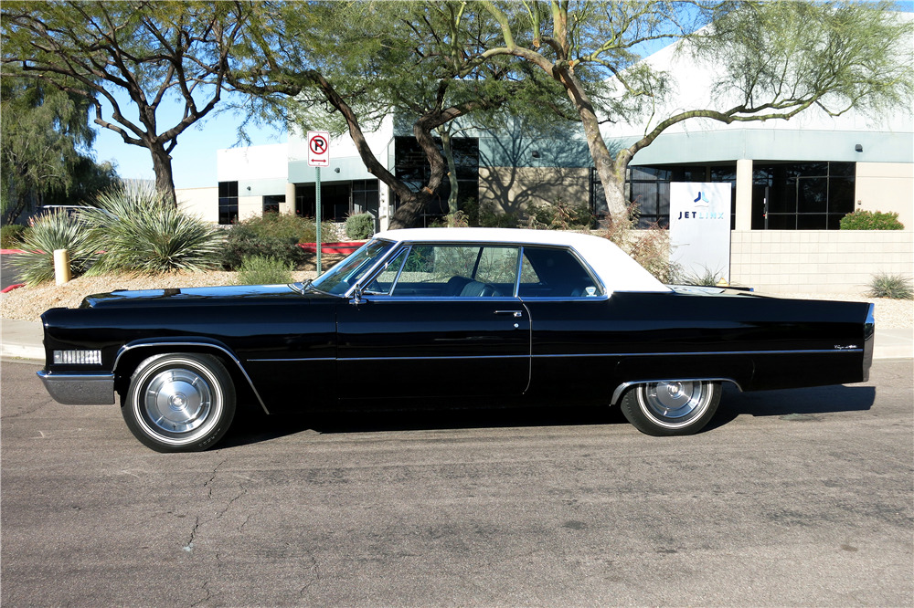 1966 CADILLAC DE VILLE - Side Profile - 191284