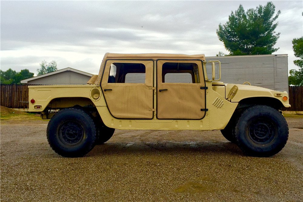 1991 AM GENERAL M998 CUSTOM 4-DOOR - Side Profile - 191288