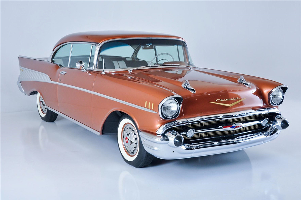 1957 CHEVROLET BEL AIR - Front 3/4 - 193790