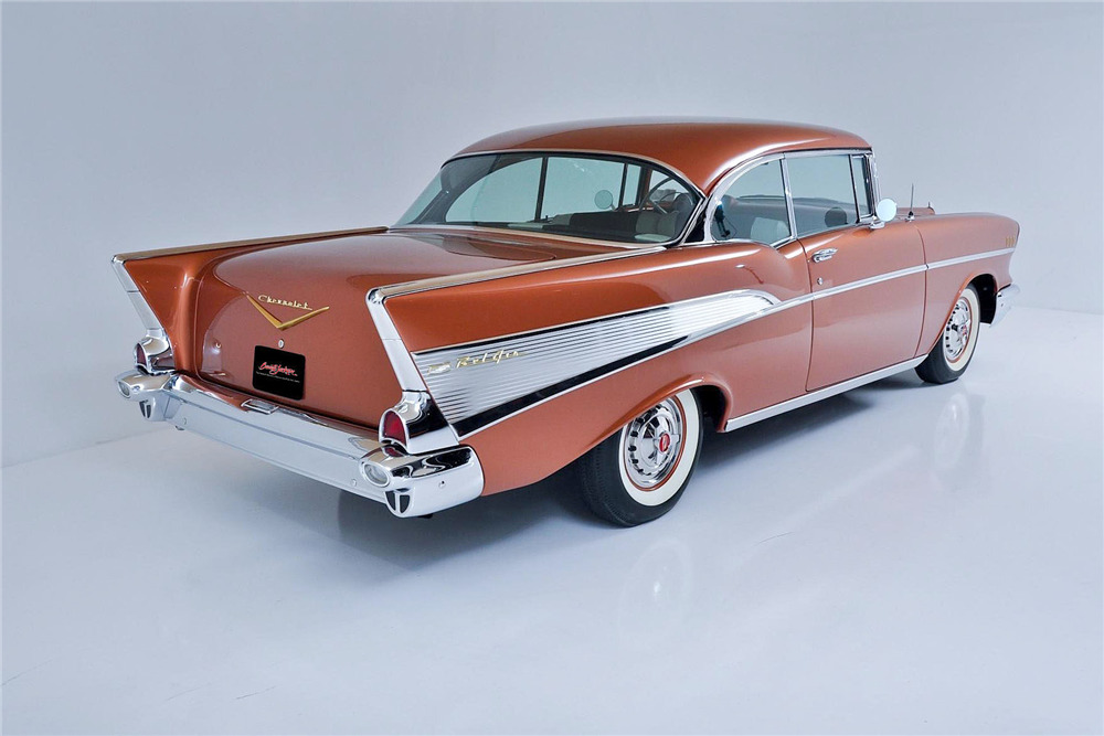 1957 CHEVROLET BEL AIR - Rear 3/4 - 193790