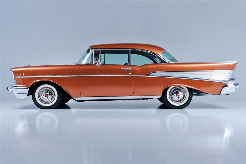 1957 CHEVROLET BEL AIR - Side Profile - 193790
