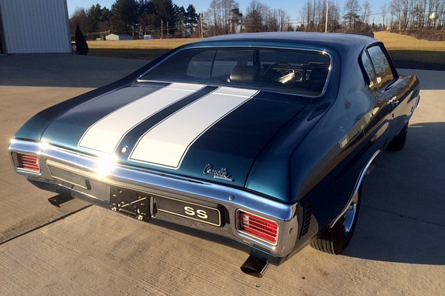 1970 CHEVROLET CHEVELLE SS 396 - Rear 3/4 - 193870