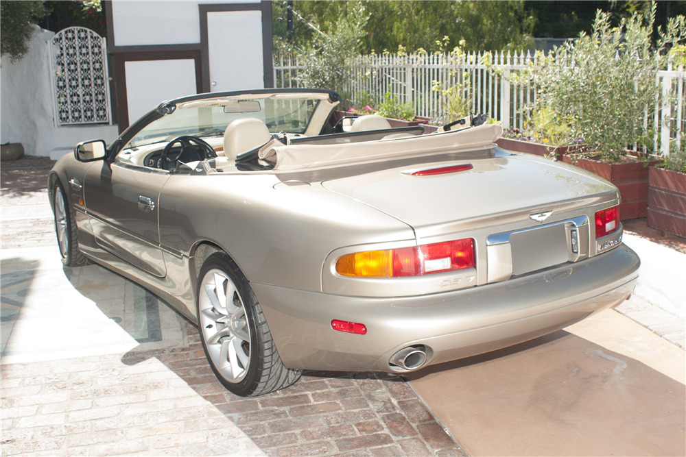2002 ASTON MARTIN DB7 V12 CONVERTIBLE - Rear 3/4 - 194026