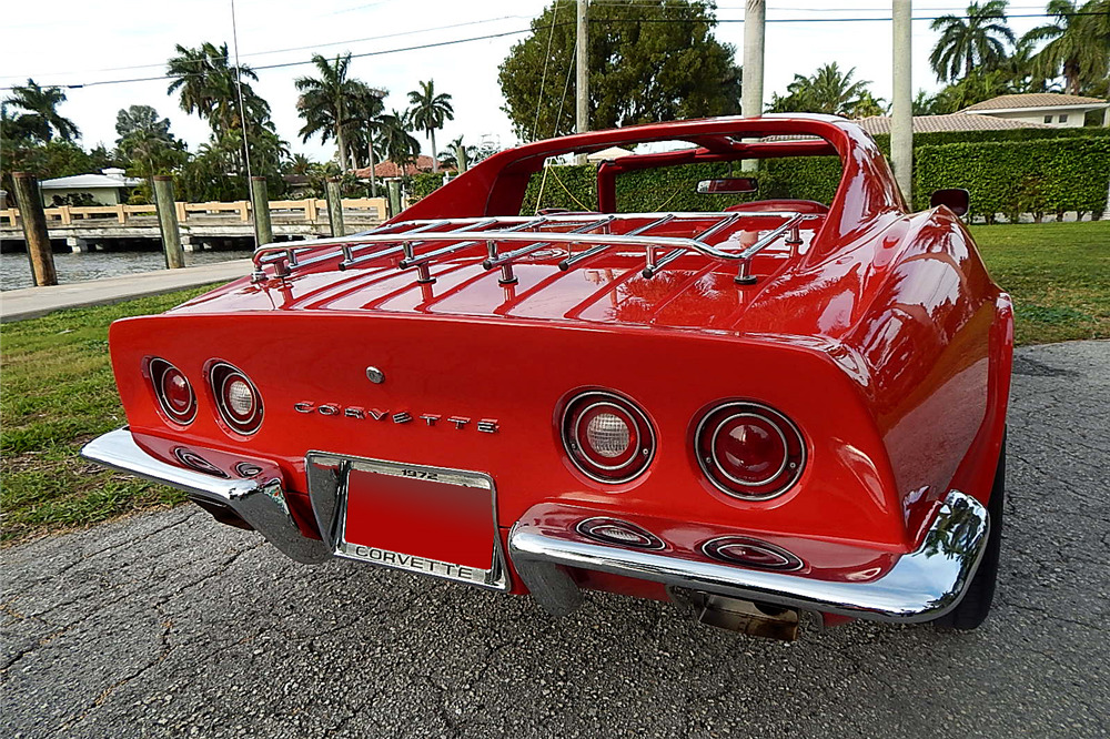 1972 CHEVROLET CORVETTE T-TOP - Rear 3/4 - 194104