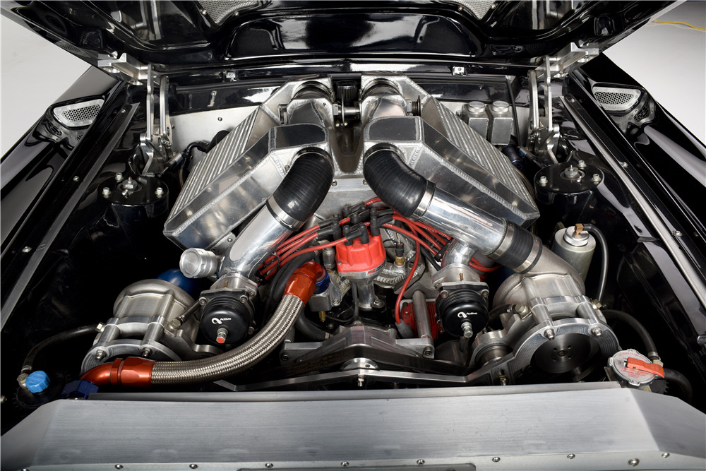 1967 Ford Mustang Custom Supercharged Fastback Obsidian