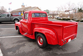 1956 FORD F-100 CUSTOM PICKUP - Rear 3/4 - 194133