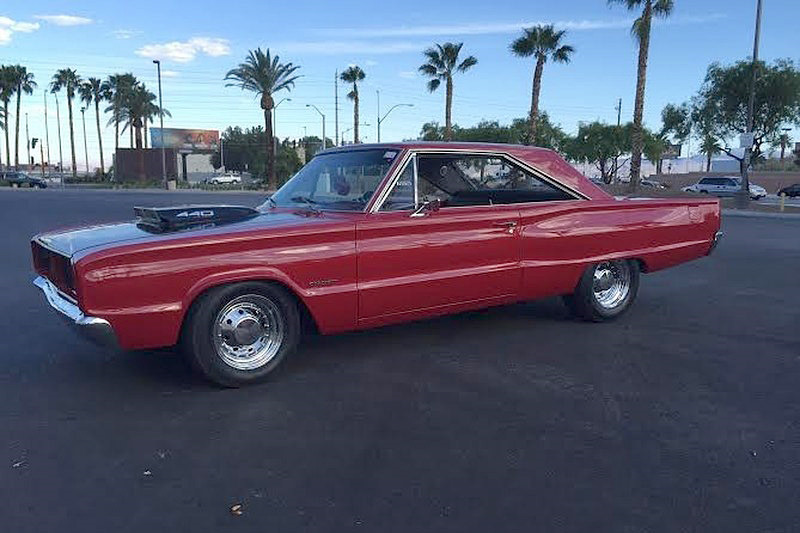 1966 DODGE CORONET 2-DOOR HARDTOP - Side Profile - 194139