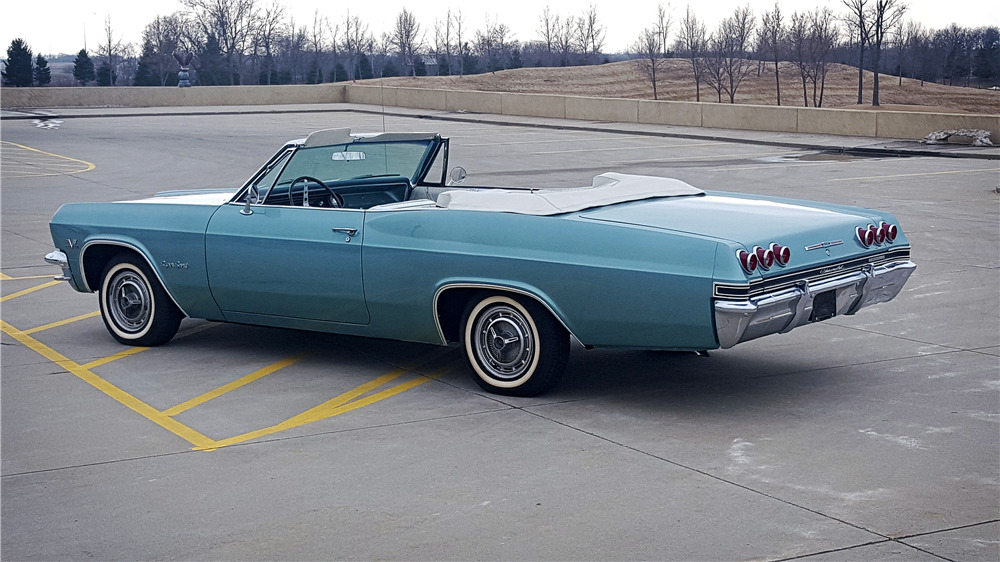 1965 impala SS convertible new sun visors light blue