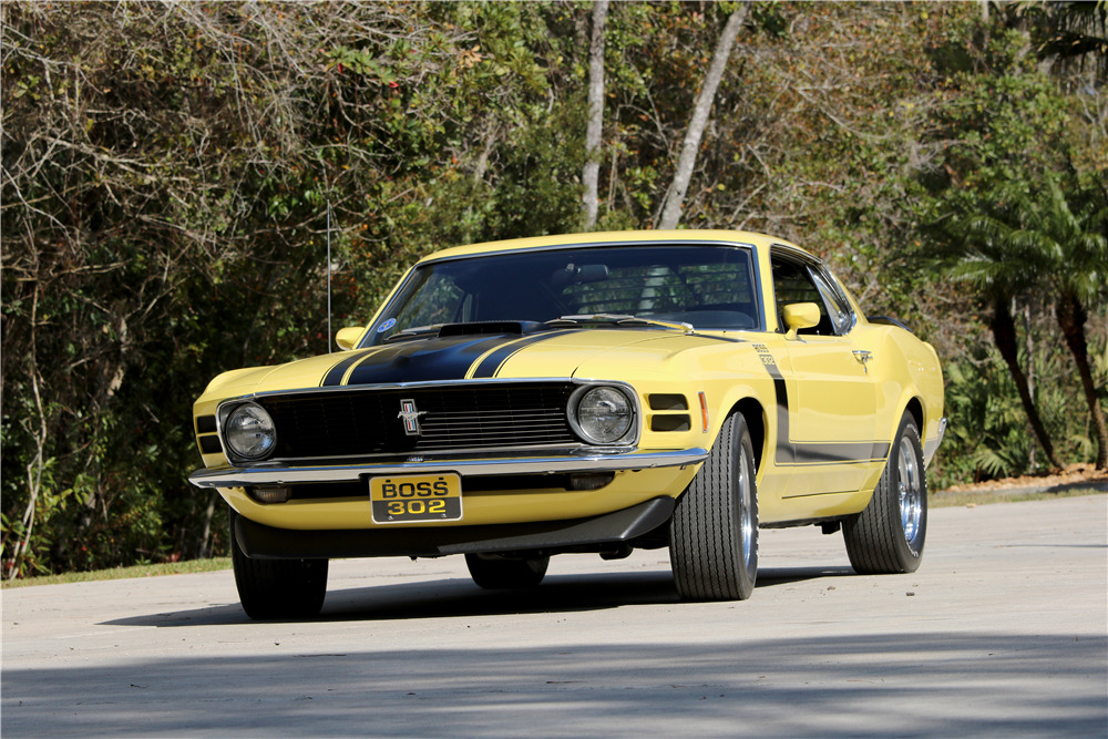 1970 FORD MUSTANG BOSS 302 FASTBACK - Front 3/4 - 194234