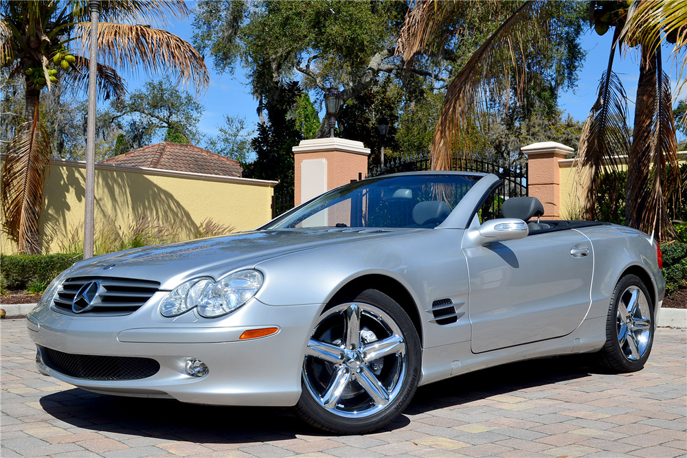 2004 MERCEDES-BENZ SL500  - Front 3/4 - 194254