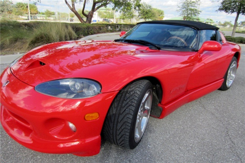 2000 DODGE VIPER RT/10 CONVERTIBLE - Front 3/4 - 194270
