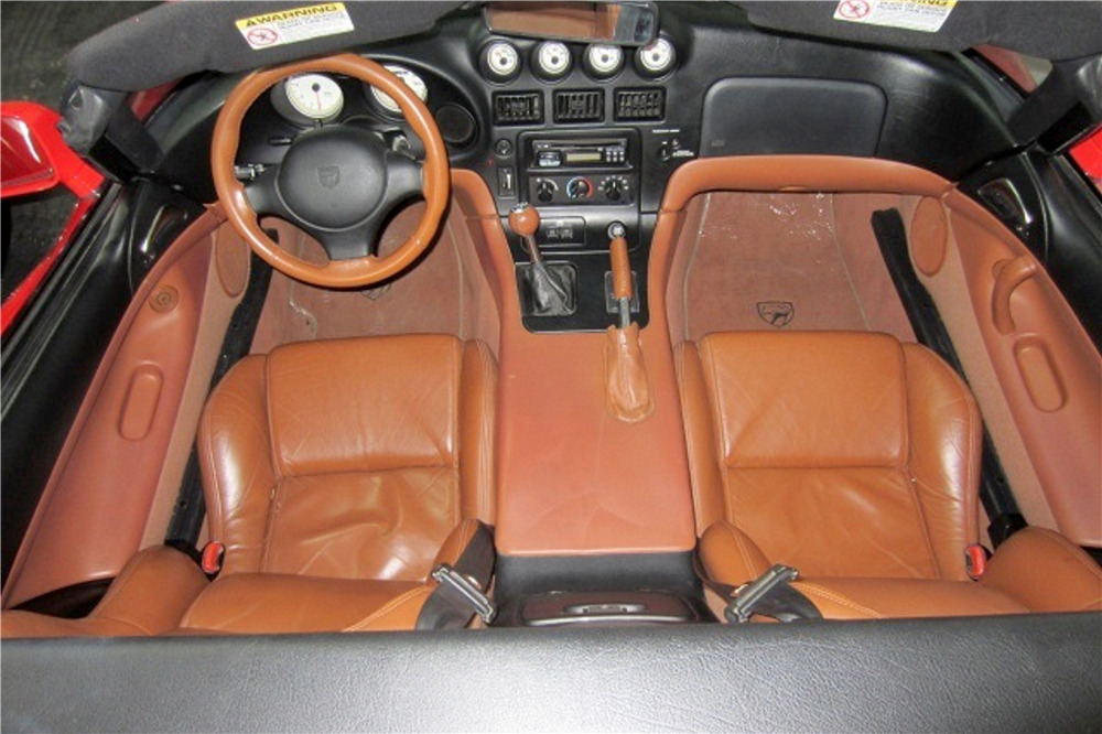 2000 DODGE VIPER RT/10 CONVERTIBLE - Interior - 194270