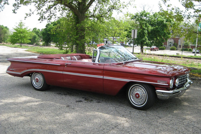 1960 OLDSMOBILE 98 CONVERTIBLE - Front 3/4 - 194413