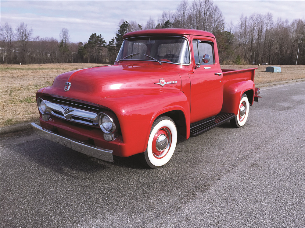 1956 FORD F-100 PICKUP - Front 3/4 - 194434
