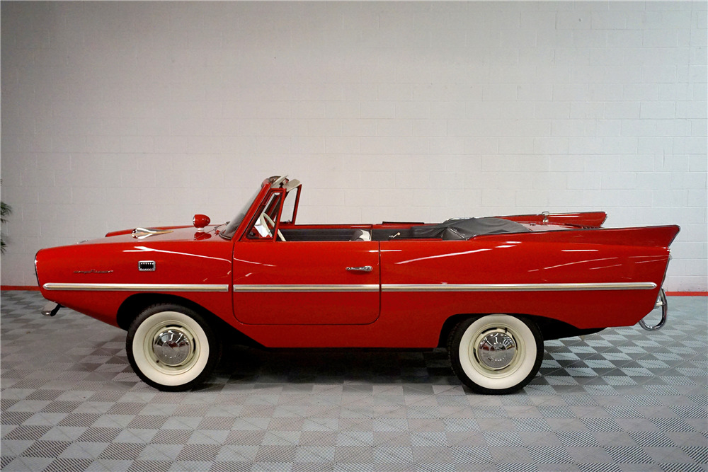 1963 AMPHICAR 770  - Side Profile - 194712