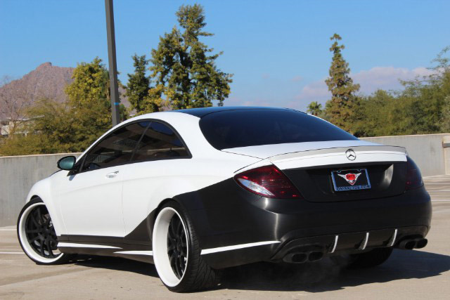 2008 MERCEDES-BENZ CL500  - Rear 3/4 - 194895