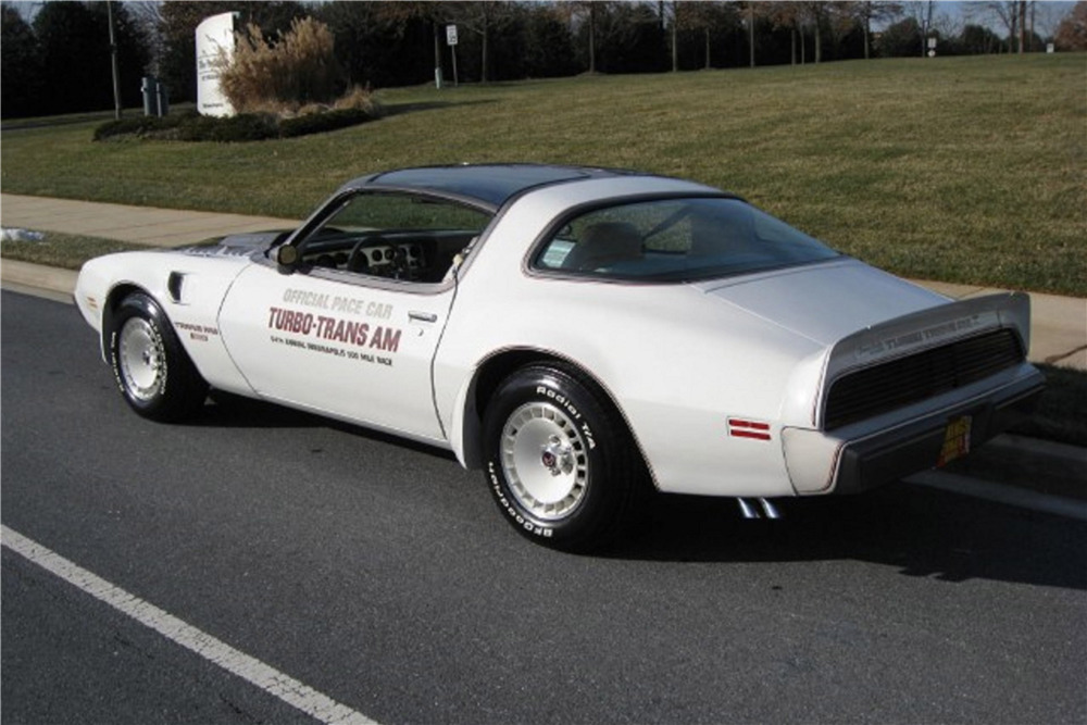 1980 PONTIAC FIREBIRD TRANS AM PACE CAR - Rear 3/4 - 194903