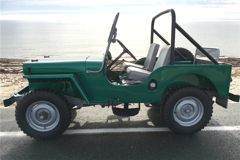 1946 WILLYS CJ2A JEEP - Side Profile - 195047